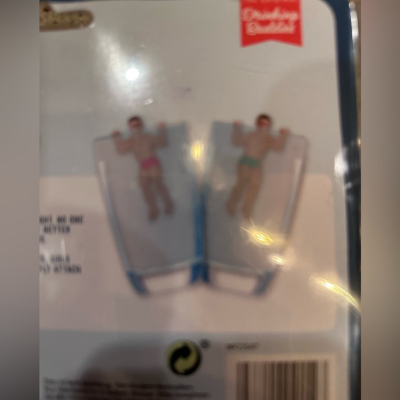 Drinking Buddies Beer Cocktail Wine Glass Male Novelty Charm Markers  (2)New NWP - Picture 6 of 15